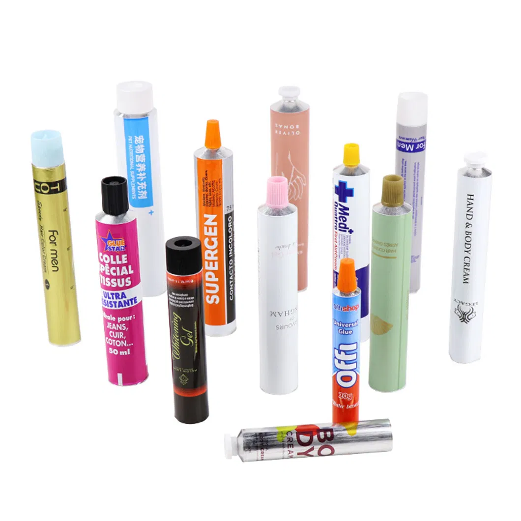 100ml Empty Packaging Tube Aluminum Cosmetic Skincare Hand Cream Tube