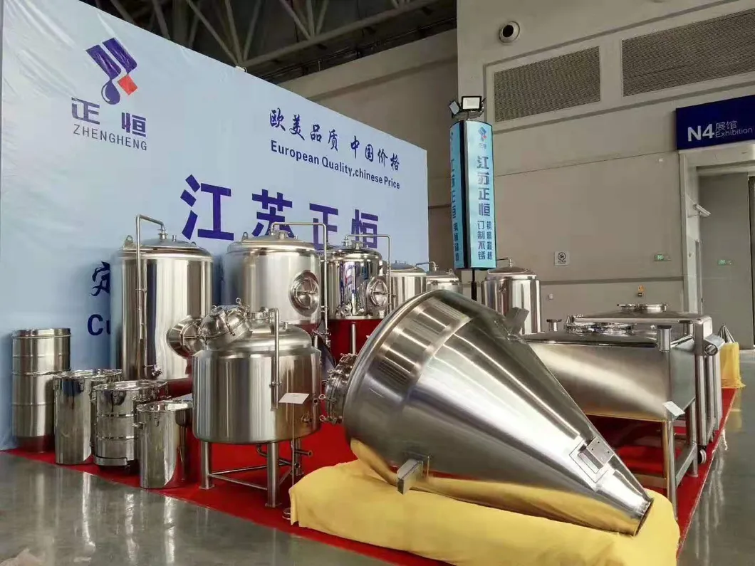 10L Stainless Steel 304 Bottle with Clamp and Silicone Gasket