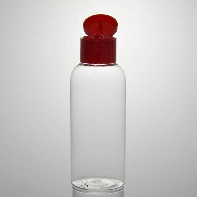 115ml 4oz Clear Cosmo Round Bullet Round Plastic Pet Bottles Mist Spray Bottles