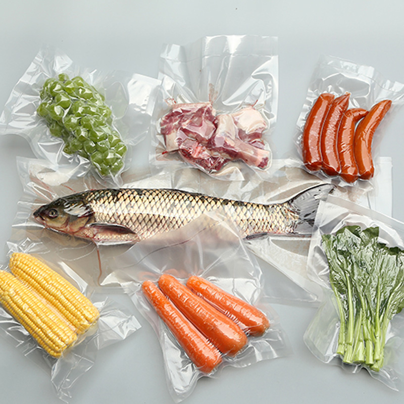 20*30cm Diamond Shape Vacuum Food Sealer Packaging Bag Pre-Cut Vacuum Food Bag Puncture-Resistant High Quality BPA Free FDA LFGB