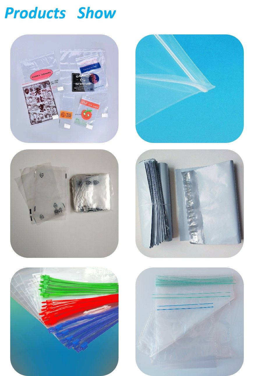 2019 Customized Printed LDPE Plastic Zip-Lock Packing Bag Custom Accept