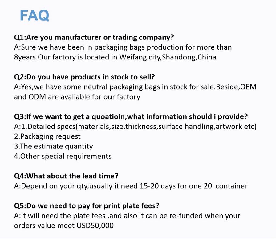 2019 Customized Printed LDPE Plastic Zip-Lock Packing Bag Custom Accept