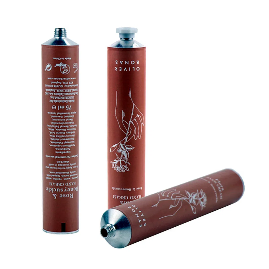 2021 Factory Specializes in The Production of Printed Toothpaste/Hand Cream/Aluminum Tube Cosmetic Packaging Tube