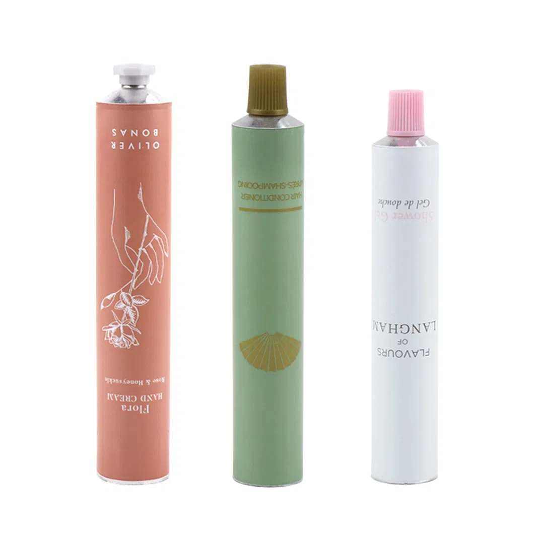 2021 Hot Sale Empty Factory Sale Collapsible Cosmetic Aluminum Tube for Packaging