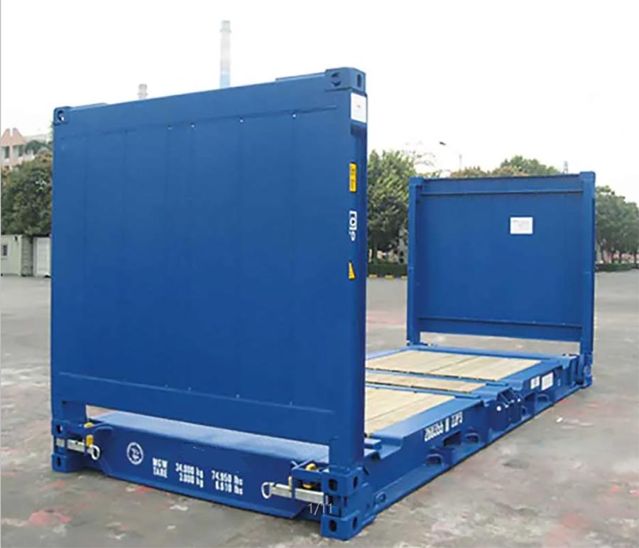 What Is a Flat Rack Container and Why Is It Essential for Oversized Cargo Transport?