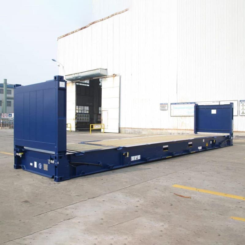 How Does a Flat Rack Container Solve Oversized Cargo Transportation Challenges?