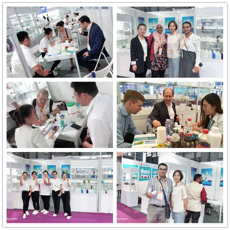 20ml 30ml Clear Pet Plasitc Light Nail Polish Treatment Bottles with Brush