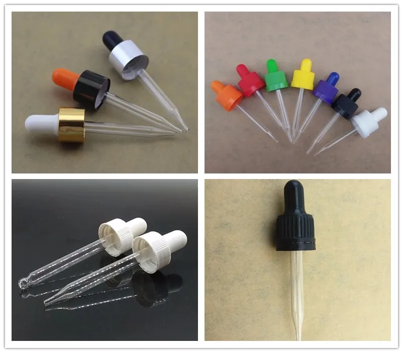 24/400 Glass Dropper Non Spill Screw Cap for Glass Essential Oil Chemical Liquid Bottles