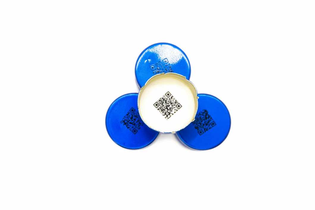 30*48 mm Customized Roll on Pilfer Proof Aluminum Cap