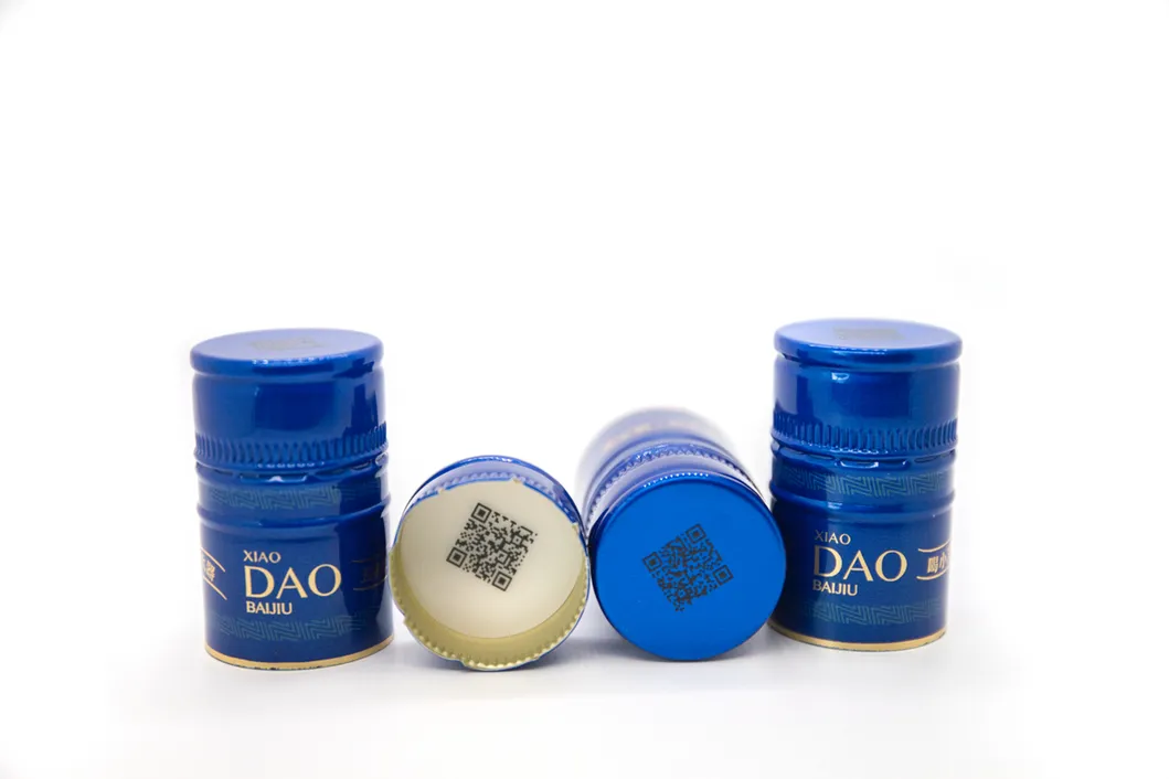 30*48 mm Customized Roll on Pilfer Proof Aluminum Cap
