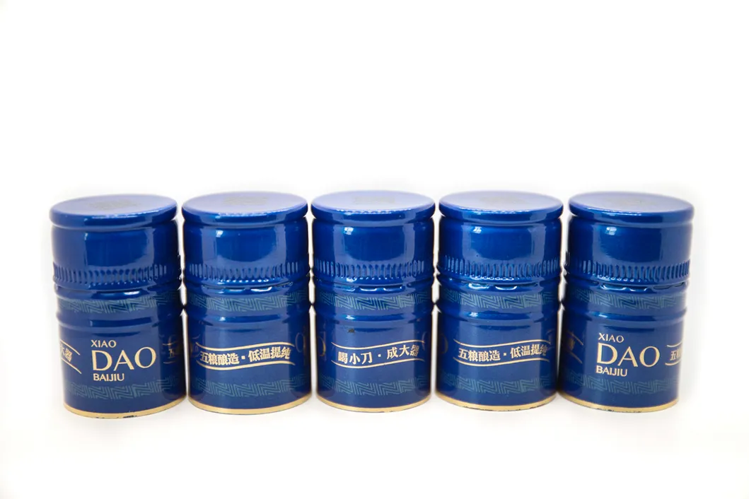 30*48 mm Customized Roll on Pilfer Proof Aluminum Cap