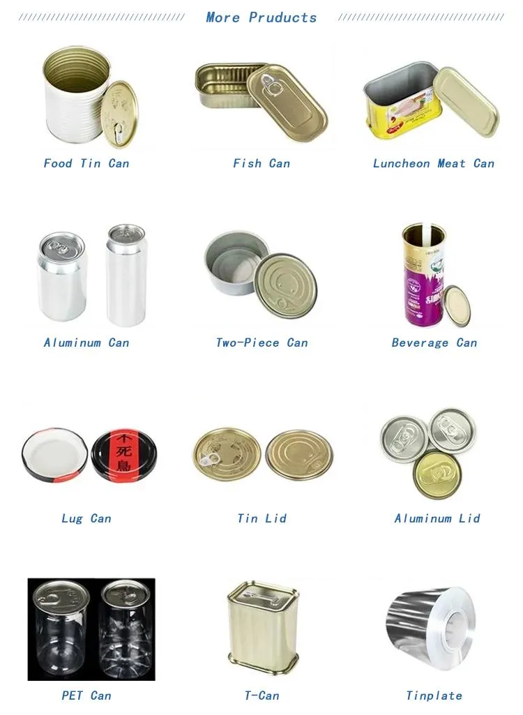 300 Eoe Easy Open Lid 73mm Food Can Aluminium Top Closure Easy Open End