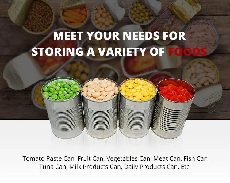 300 Eoe Easy Open Lid 73mm Food Can Aluminium Top Closure Easy Open End