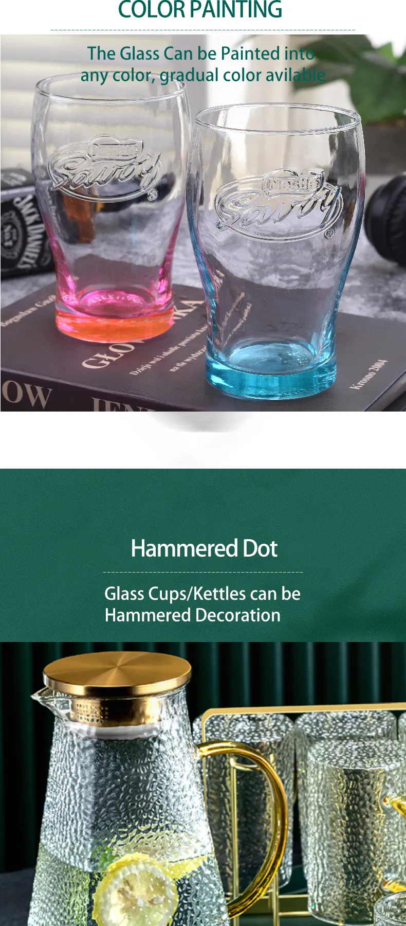 335ml Glass Bottle with Screw Cap for Beverage Packing