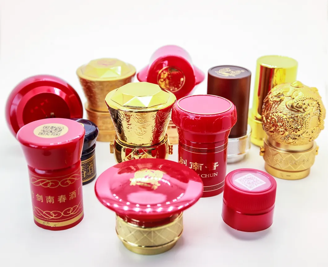 36*52 mm Roll on Pilfer Proof Spirits Aluminum Cap