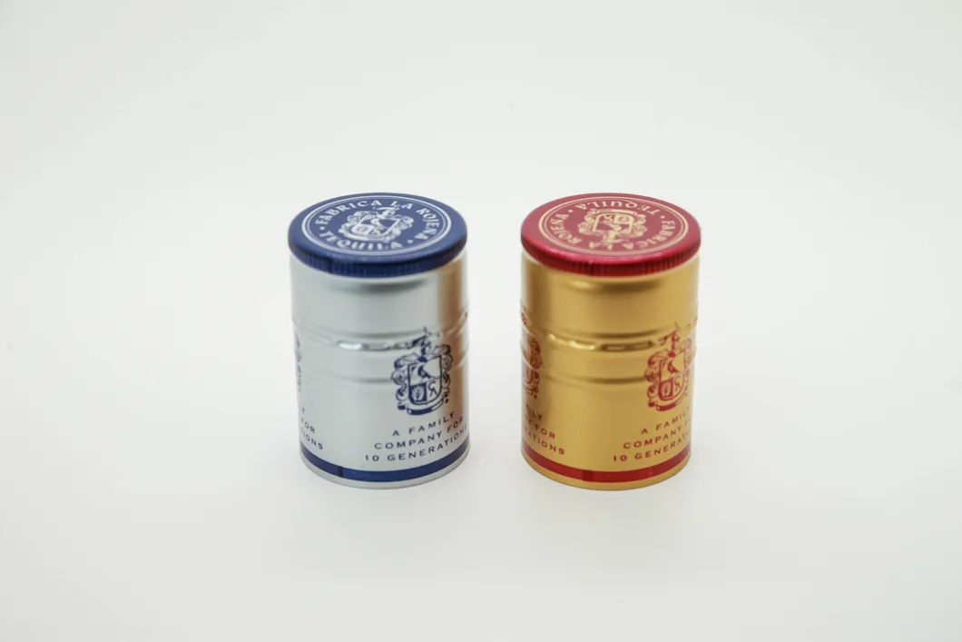 36*52 mm Roll on Pilfer Proof Spirits Aluminum Cap