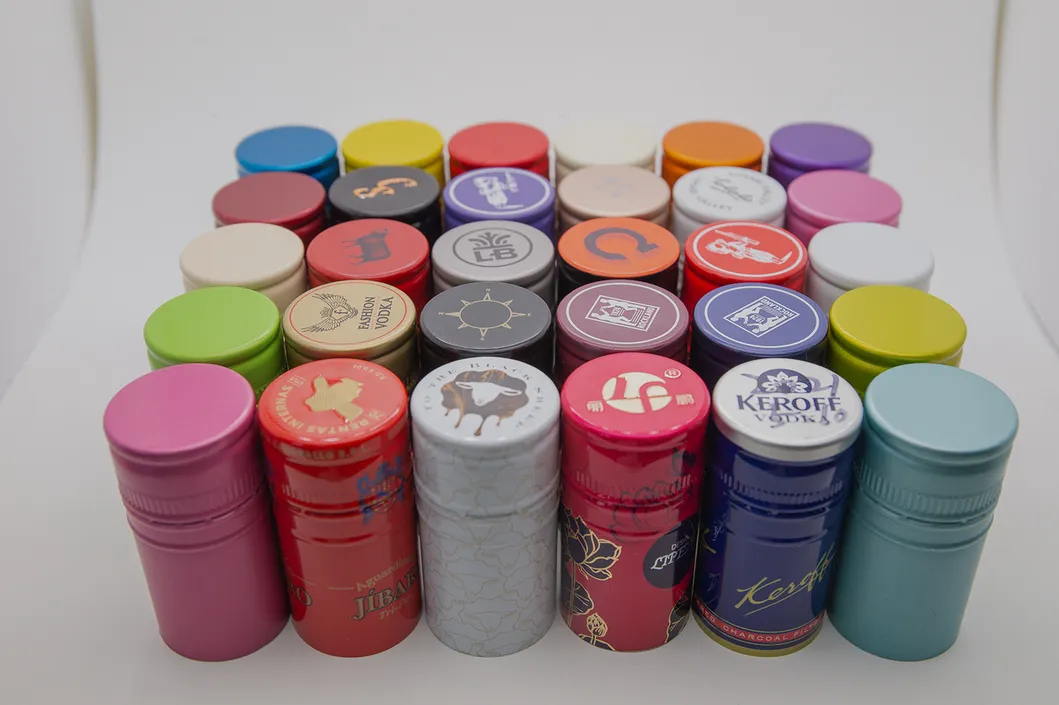 36*52 mm Roll on Pilfer Proof Spirits Aluminum Cap