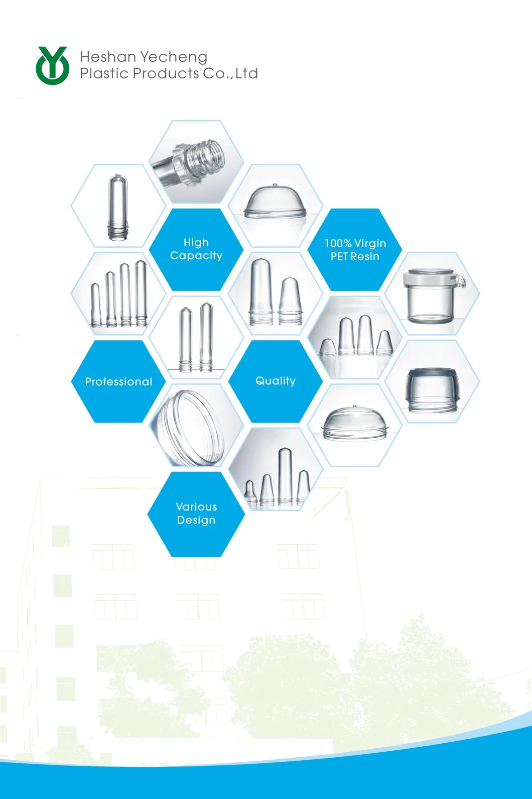 36mm 47g Pet Bottle Preform for Water Bottles Cosmetic Bottles Perfume Bottle and Detergent Bottle China Wholesale