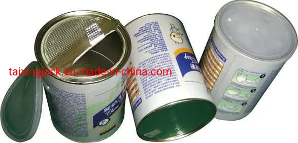 401# 99mm Tinplate Cricle Peel off End for Milk Powder Can Lid