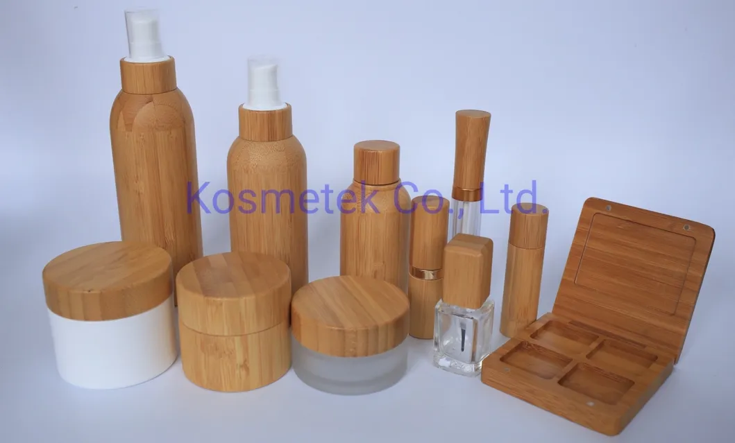 40ml Bamboo Cream Bottle for Cosmetic Packaging