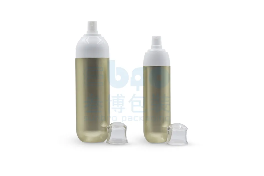 50ml/100ml/150ml Pump Plastic Coating Cosmetic Packaging Lotion Bottle.