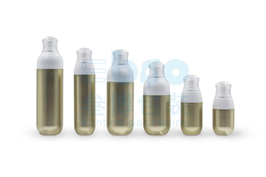 50ml/100ml/150ml Pump Plastic Coating Cosmetic Packaging Lotion Bottle.