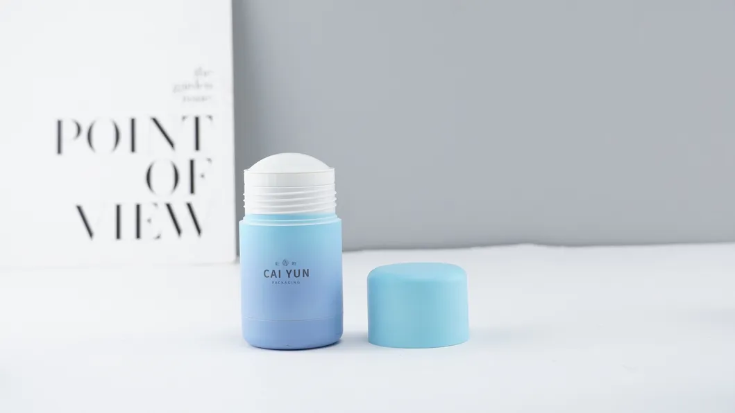 50ml Refillable Deodorant Stick Plastic Bottle Bottom Fill