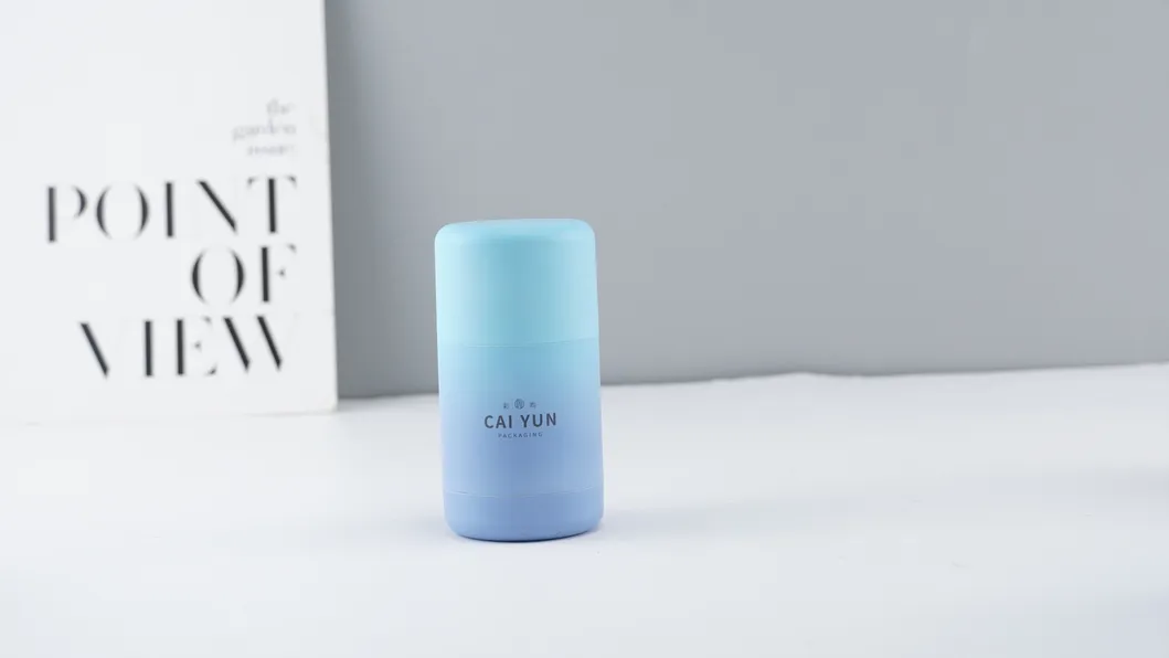50ml Refillable Deodorant Stick Plastic Bottle Bottom Fill