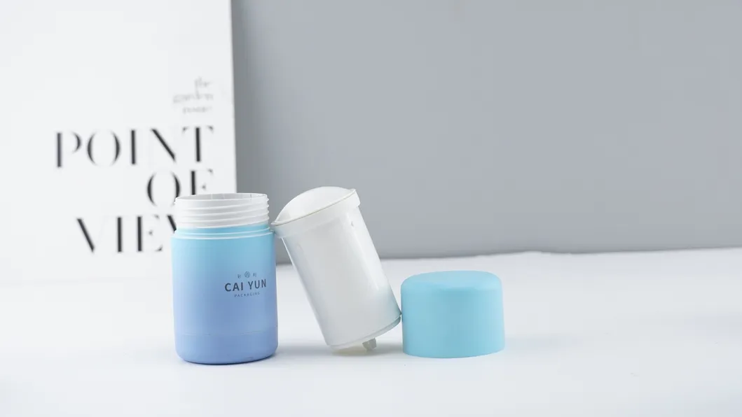 50ml Refillable Deodorant Stick Plastic Bottle Bottom Fill