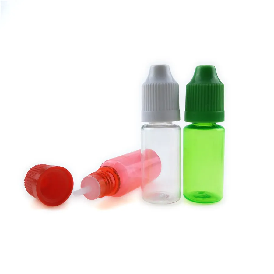 50PCS 5ml 10ml Empty Eye Drop Bottle Squeezable Eye Liquid Dropper Bottles
