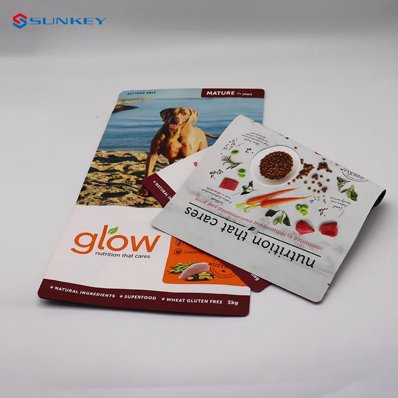 5kg Packaging Pet Aluminum Foil Zipper Packaging Bags Pet Food Packaging Bag