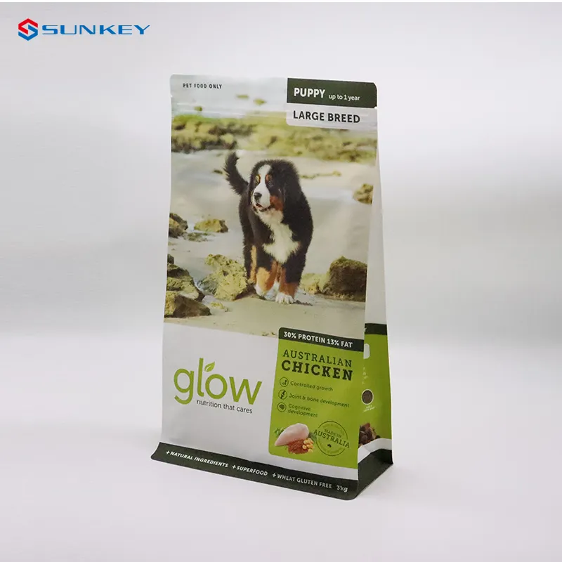 5kg Packaging Pet Aluminum Foil Zipper Packaging Bags Pet Food Packaging Bag