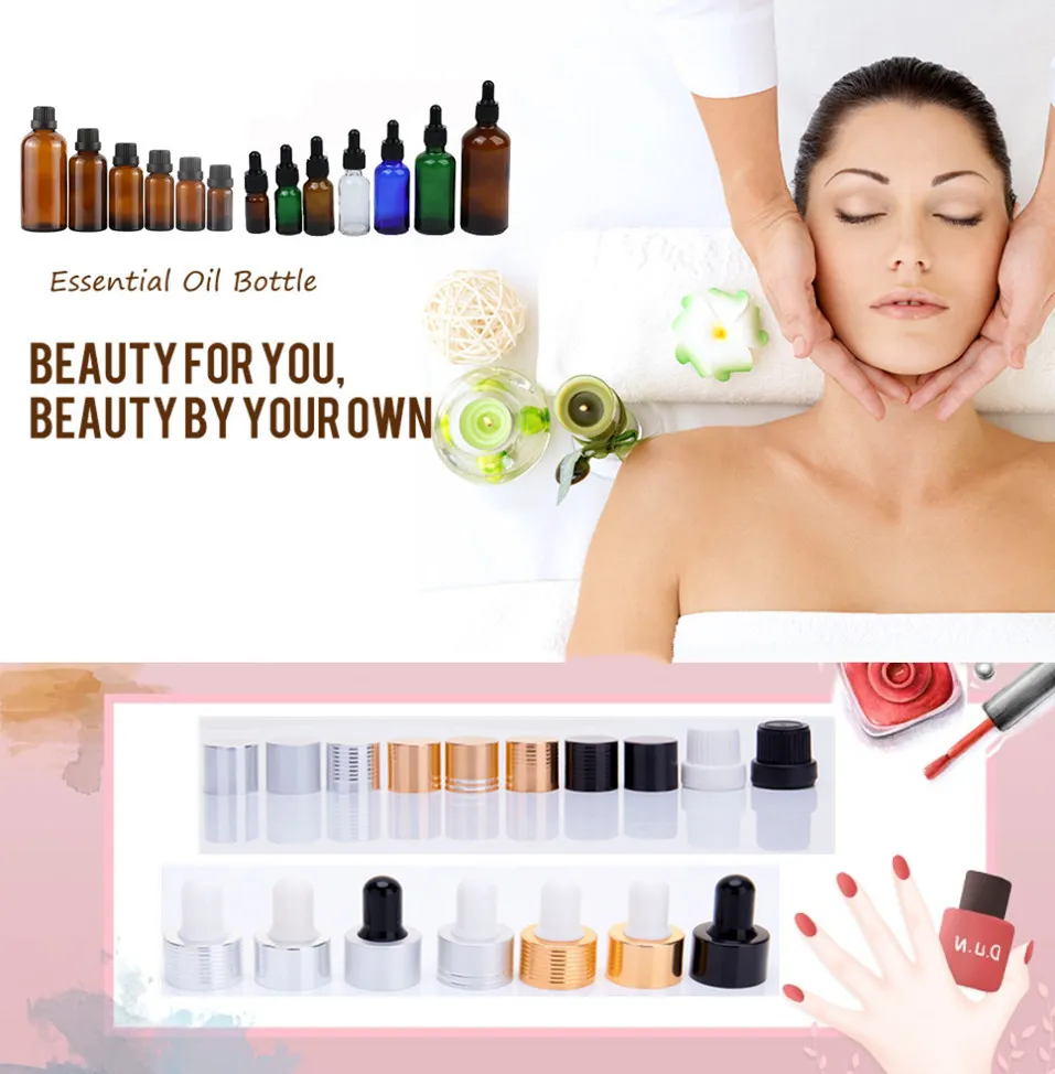 60ml Small Amber Color Reagent Bottle Medical Decoration Apothecary Glass Jar