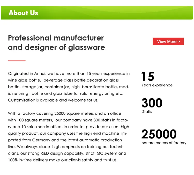 700ml Clear Glass Water Bottle Hot Sale High Quality Borosilicate Water Glass Bottle