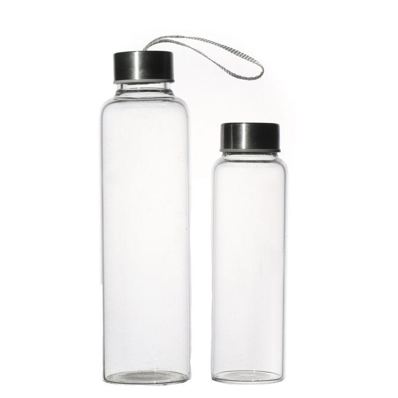 700ml Clear Glass Water Bottle Hot Sale High Quality Borosilicate Water Glass Bottle