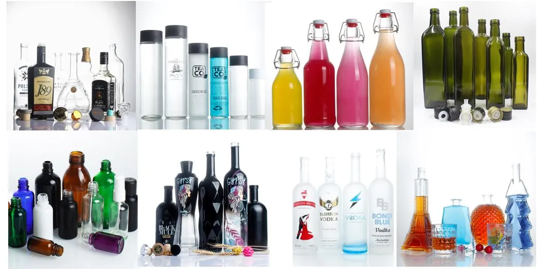 750ml Oslo Gin Whisky Vodka Spirit Glass Bottle for Liquor
