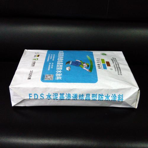 8 Colorful Gravure Printing BOPP Laminated PP Woven Bags with Valve Feeding Mouth