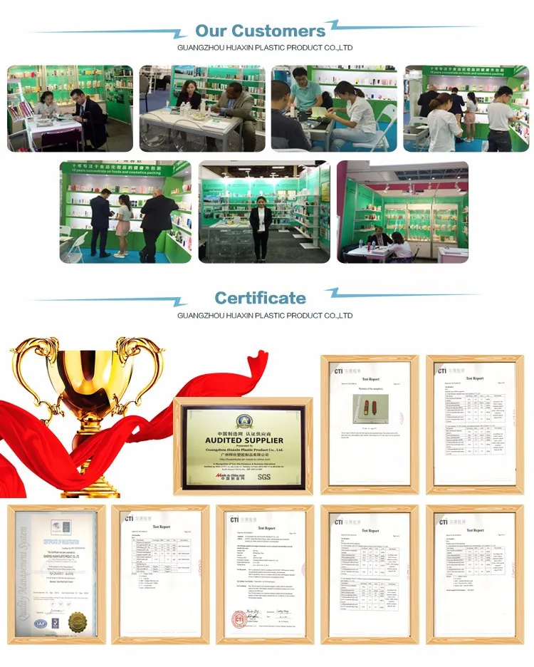 90ml Skin Care Plastic Packaging Flat Tube