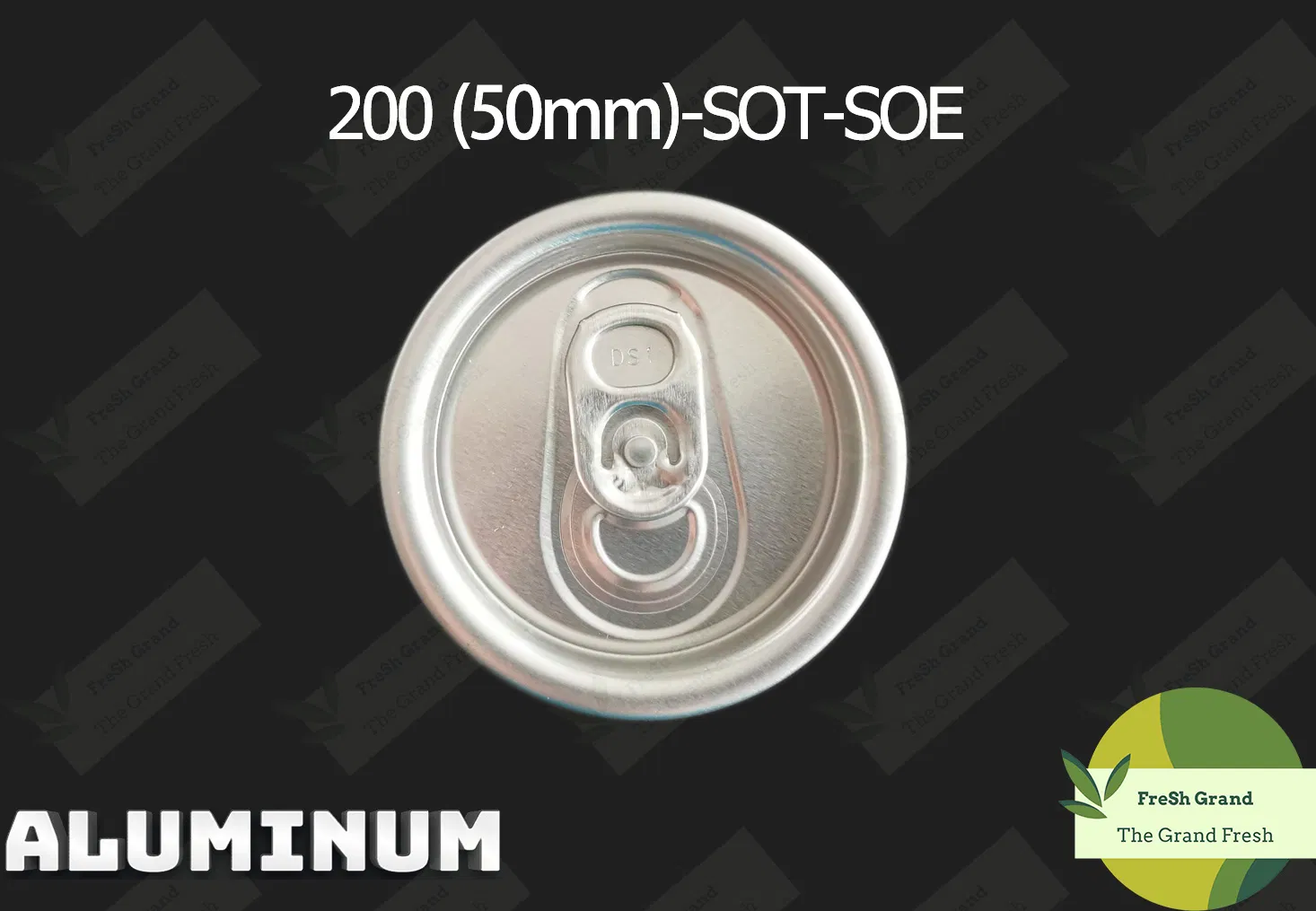 Aluminum Lids Beverage End 200-Rpt-Std