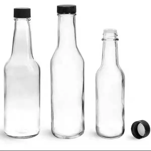 Aptamin Syrup 90ml 150ml 155ml Empty Clear Chili Hot Sauce Glass Woozy Bottle