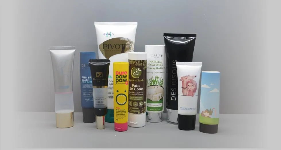 Biobased 98% Customized Form Plastic Soft Cosmetic Packaging Squeeze Tube