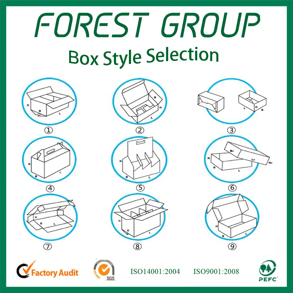 Black Matte Lamination Paper Packaging Box