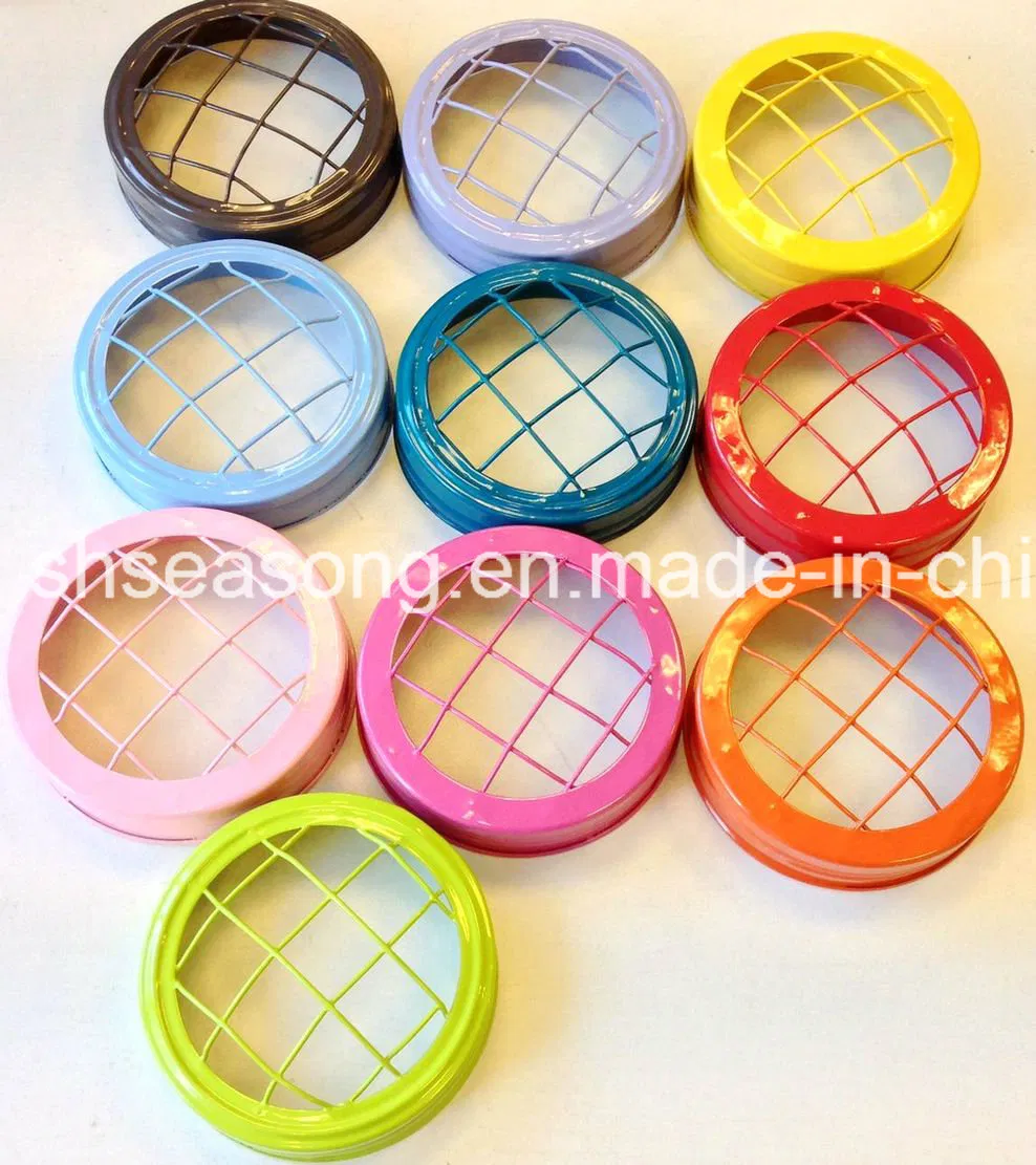 Bottle Cap / Mesh Lid / Tin Cap with Color Spray (SS4509)