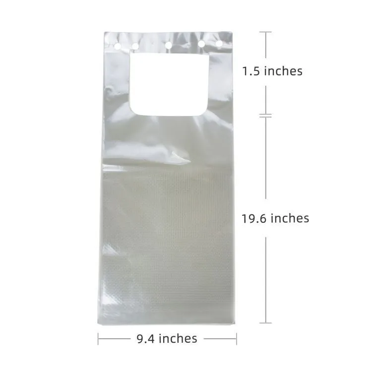 Bread Micro Perforate Bag Cellophane Plastic Vest T-Shirt Bag Lettuce Packaging Bag