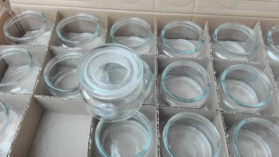 Brown Wide Mouth Pharmacy Apothecary Storage Jar Bottle with Plastic Screw Cap