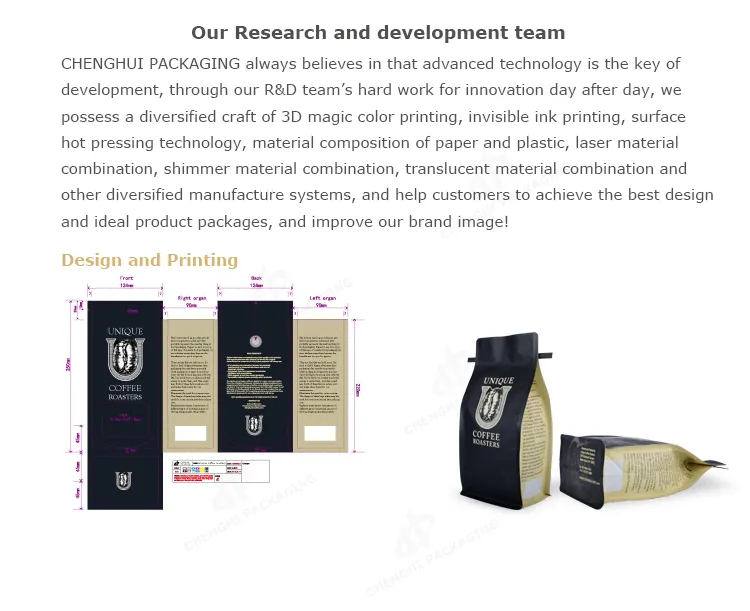 Cheap Price Aluminum Foil Customable Mylar Packaging Bag