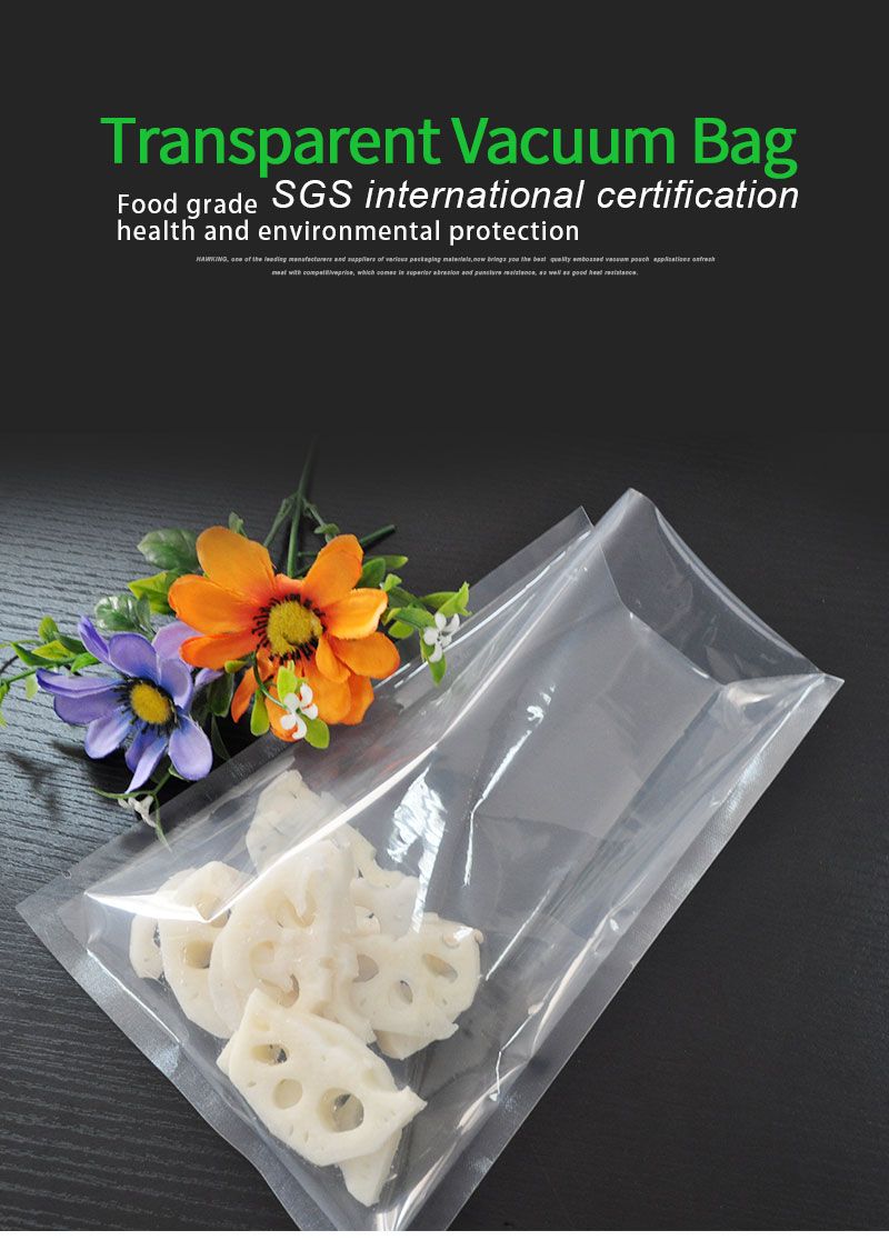 China Factory Co-Extruded Vacuum Food Packing Bag