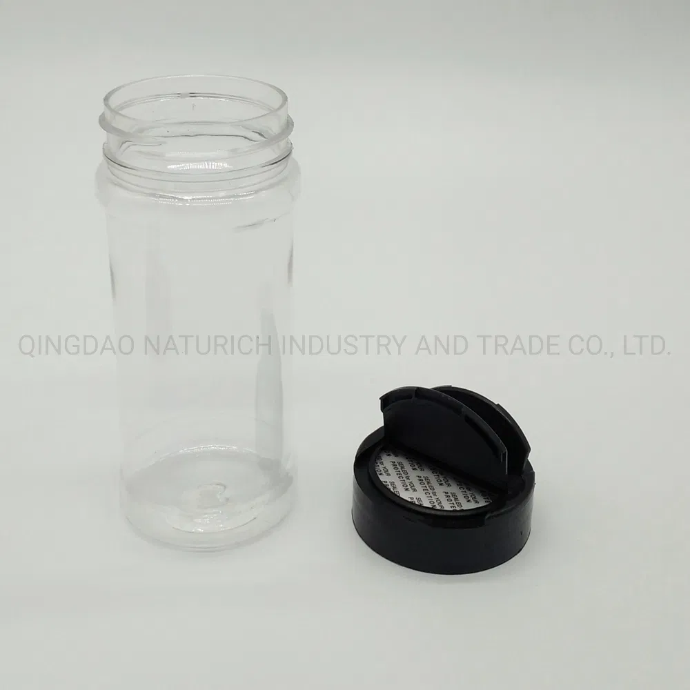 China Supply 8oz/240ml Cheap Seasoning Storage Pepper/Salt 9oz Spice Bottle Pet Plastic Bottle