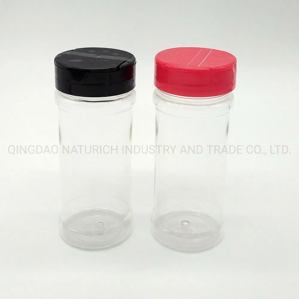 China Supply 8oz/240ml Cheap Seasoning Storage Pepper/Salt 9oz Spice Bottle Pet Plastic Bottle