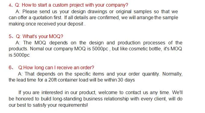 Cone Round Cosmetic Jar 50g 30g 15g Acrylic Cosmetic Jar and 30ml 60ml Pearl White Lotion Bottles